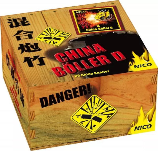 China-Böller D, 4er-Päck. 160/ 8/ 1